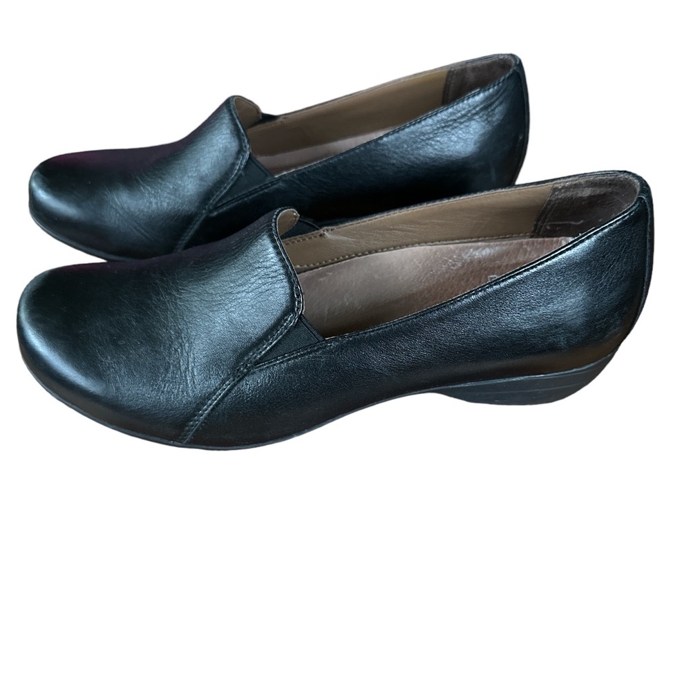 Dansko Black Leather Shoes 39